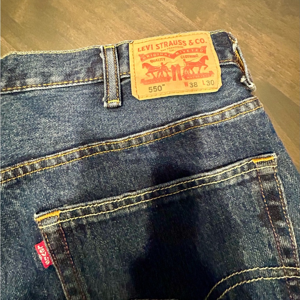 Levi’s Strauss 550 - Dark Blue Wash - 38x30
